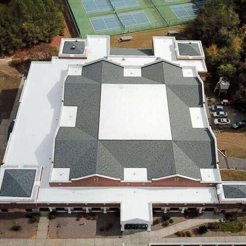 Commercial roof repair