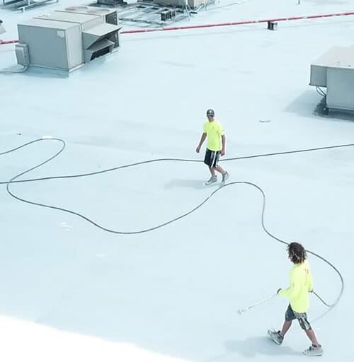 Roof restoration