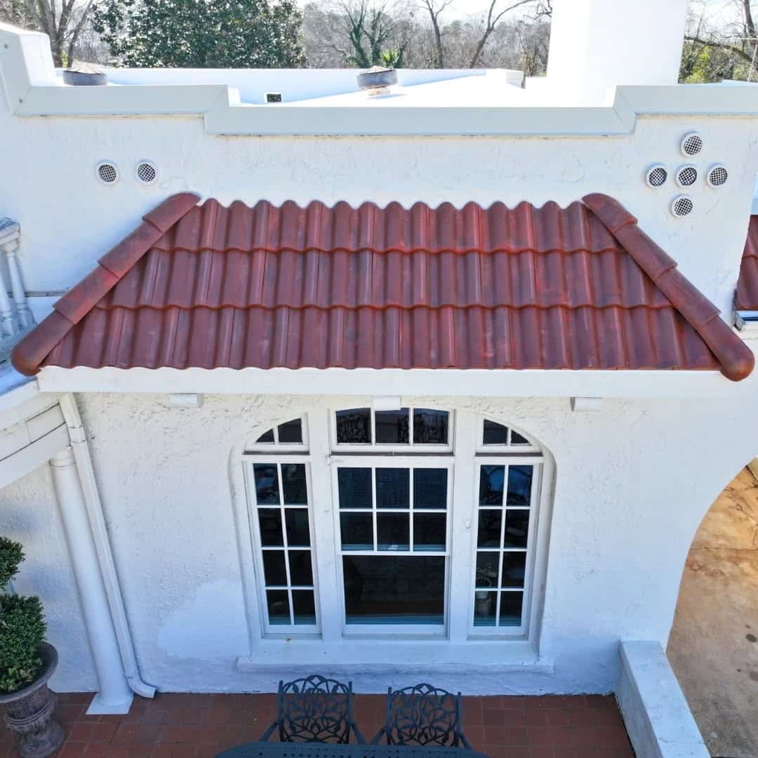 Tile roofing